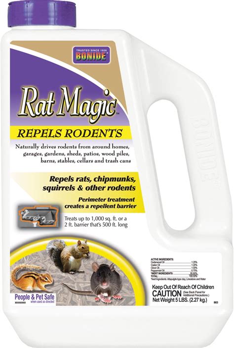 Rodent magic repellent